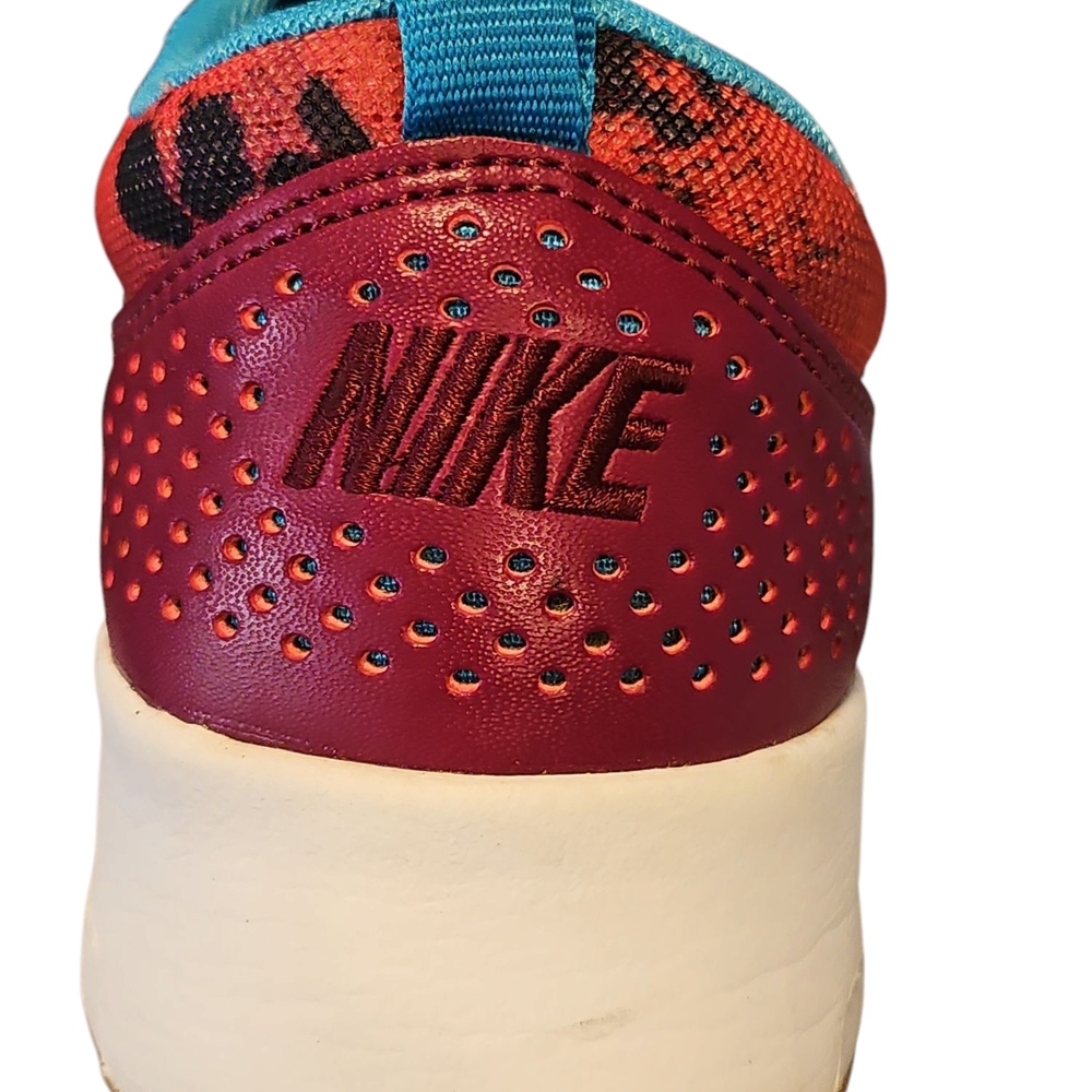 Nike Air Max Thea N7 Maroon/Pink Camo Sneakers - Picture 6 of 7